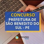 Concurso Prefeitura São Benedito do Sul