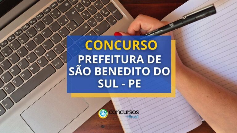 Concurso Prefeitura São Benedito do Sul