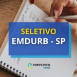 EMDURB de Ubatuba - SP abre edital de processo seletivo