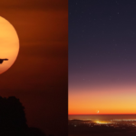 Eclipse, Cristo Redentor, Lua e cometa nas imagens astronômicas da