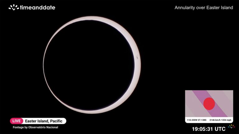 Eclipse solar anular: veja imagens do evento no Brasil e