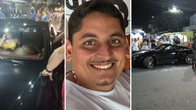 Empresário é assassinado a tiros dentro de carro em Santa