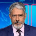 Globo decide quem vai substituir William Bonner no Jornal Nacional