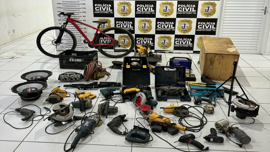 Homem é preso com bicicleta furtada de oficial de justiça