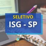 ISG divulga vagas de novo edital de processo seletivo