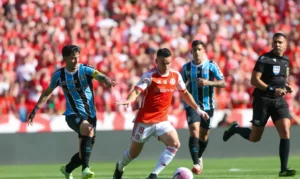 Inter vence Grêmio com gol de Borré e Vitória sai