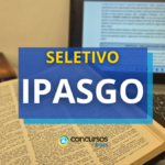 Ipasgo Saúde - GO abre novo processo seletivo público