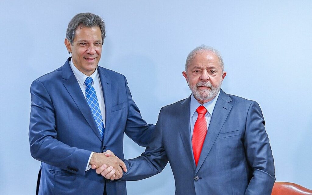 Lula e Haddad se reúnem para tratar sobre o novo