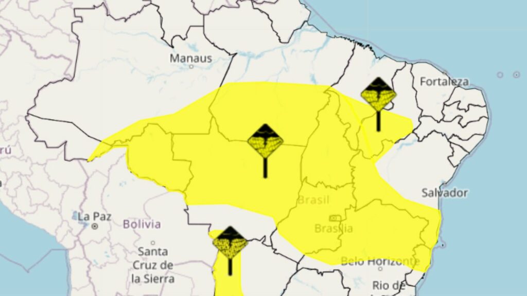 MA em alerta para chuvas nesta sexta, 01