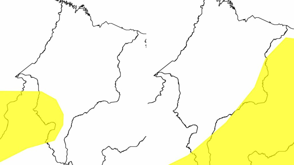 MA tem alerta amarelo para chuva nesta segunda, 07