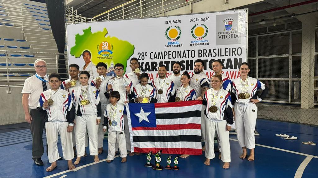 Maranhão conquista 22 medalhas na disputa do Campeonato Brasileiro de