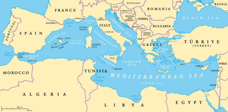 O mar Mediterrâneo já foi um deserto — e pode