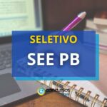 PB abre edital de seletivo com mais de 440 vagas