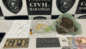 Polícia Civil prende homem em flagrante por tráfico de drogas