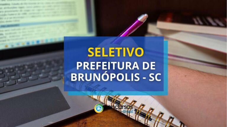 Prefeitura Brunópolis - SC paga R$ 4,5 mil em seletivo