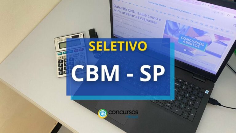 Processo seletivo simplificado CBM - SP abre 600 vagas