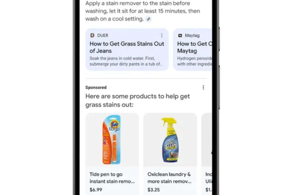Resumos de pesquisa de IA do Google agora têm anúncios