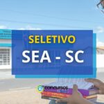 SC abre vagas em seletivo; ganhos de R$ 9,4 mil