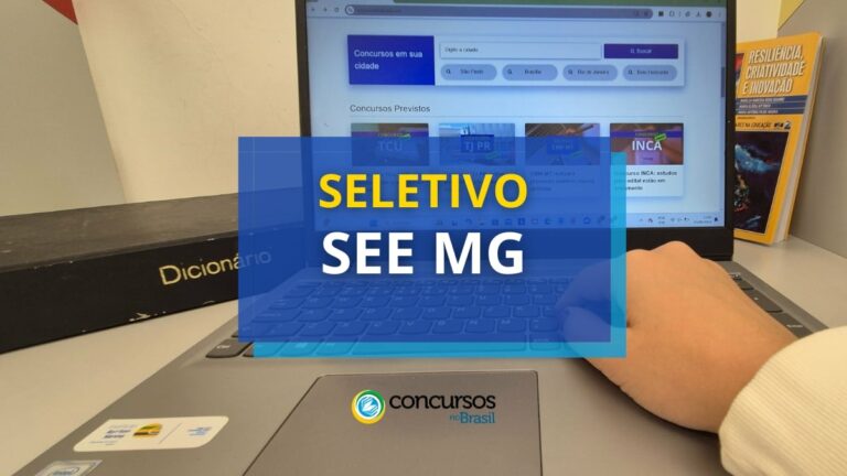 SEE MG publica mais dois editais de processo seletivo