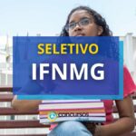 Seleção IFNMG oferta R$ 6,3 mil de remuneração bruta