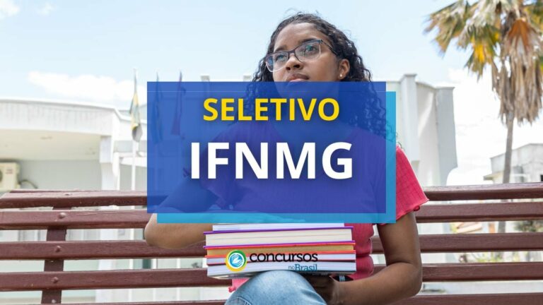 Seleção IFNMG oferta R$ 6,3 mil de remuneração bruta