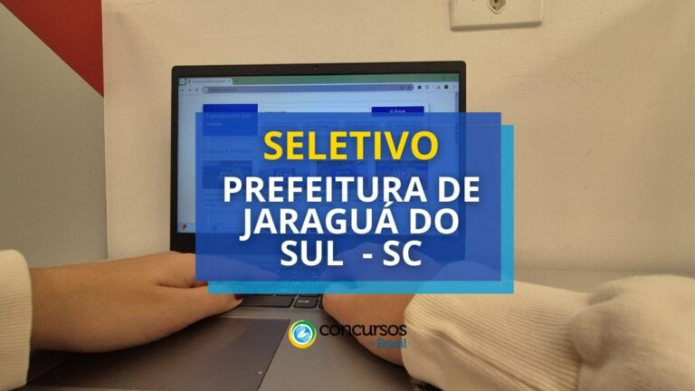 Seletivo Prefeitura Jaraguá do Sul