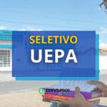 UEPA lança edital de processo seletivo simplificado