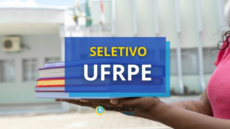 UFRPE paga R$ 4,5 mil em edital de processo seletivo