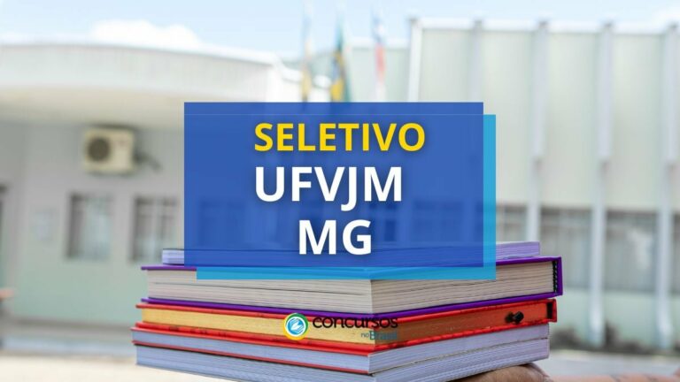 UFVJM MG lança edital de processo seletivo simplificado