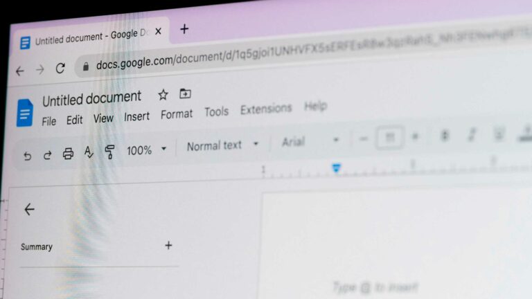 Vai dar para criar abas no Google Docs, mas de