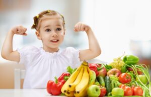 eating fresh fruit