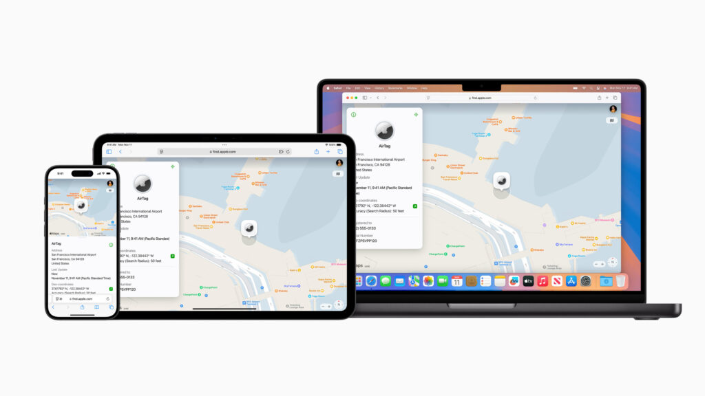 AirTag da Apple compartilha localização de bagagens com aéreas