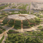 Arábia Saudita constrói estádio gigante no meio do deserto; veja