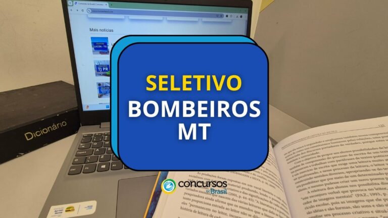 Bombeiros MT publica novo edital de processo seletivo; veja mais