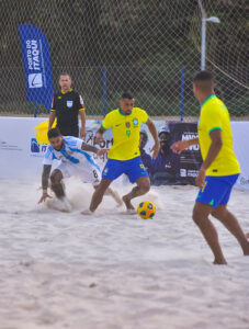 Brasil x Argentina: clássico nos Lençóis