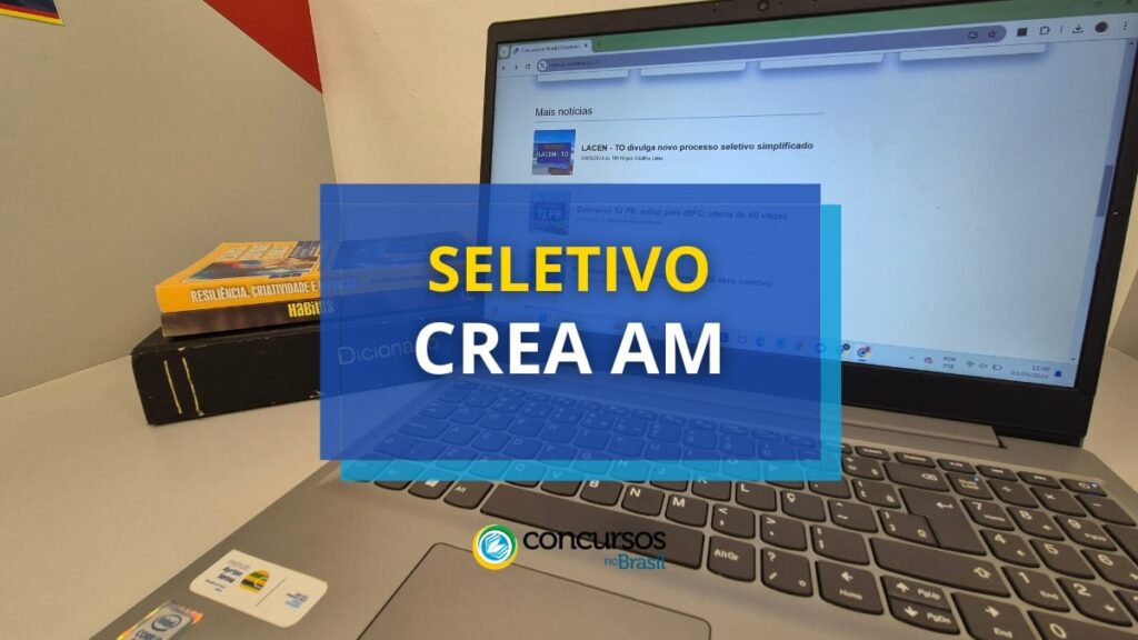 CREA AM tem remunerações de até R$ 4,8 mil em