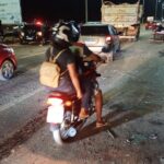 Carreta colide em vários veículos parados na BR-135