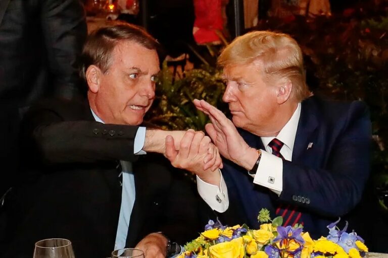 Clã Bolsonaro conta com engajamento de Trump para defender ex-presidente