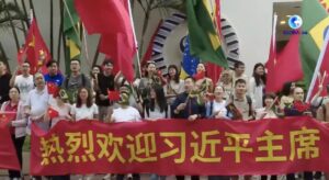 Comunidade chinesa celebra a visita de Xi Jinping ao Rio