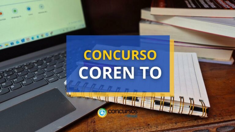 Concurso COREN TO abre vagas; ganhos de até R$ 8