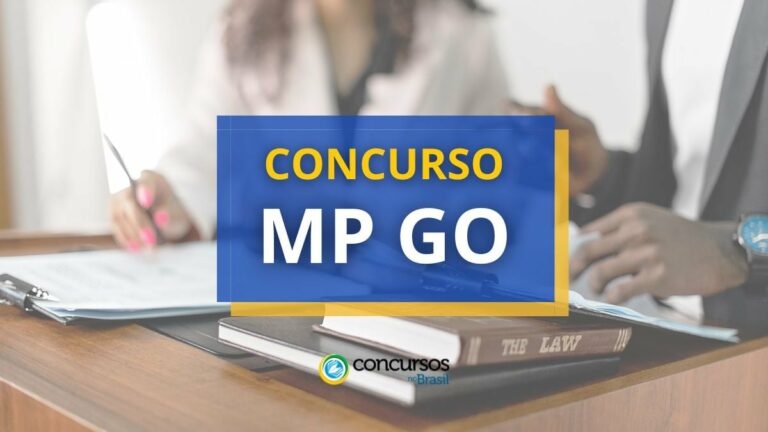 Concurso MP GO tem três editais abertos para efetivos