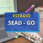 Estágio SEAD - GO: com 112 vagas em diversas áreas