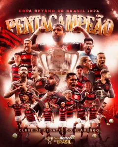 Flamengo vence Atlético-MG e conquista a Copa do Brasil