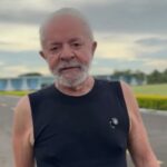 Lula posta vídeo de retorno aos exercícios quase um mês