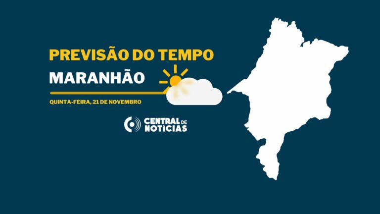 MA tem alerta para chuva nesta quinta, 21