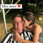 Michelle posta foto carinhosa com Bolsonaro depois do indiciamento pela