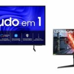 Ofertas do dia: smart TVs e monitores com até 49%