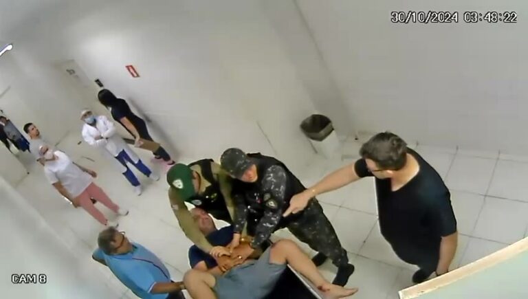 PM é preso por agredir médico dentro de UPA em