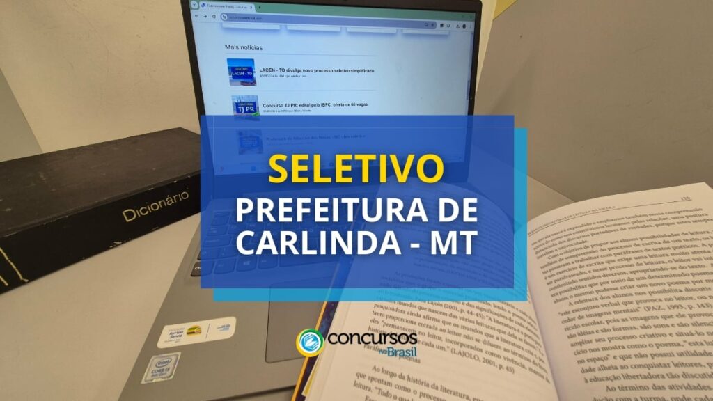 Prefeitura de Carlinda - MT abre 50 vagas em seletivo