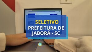 Prefeitura de Jaborá - SC: até R$ 4,6 mil em